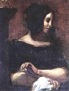Eugene Delacroix Portrat der George Sand china oil painting artist
